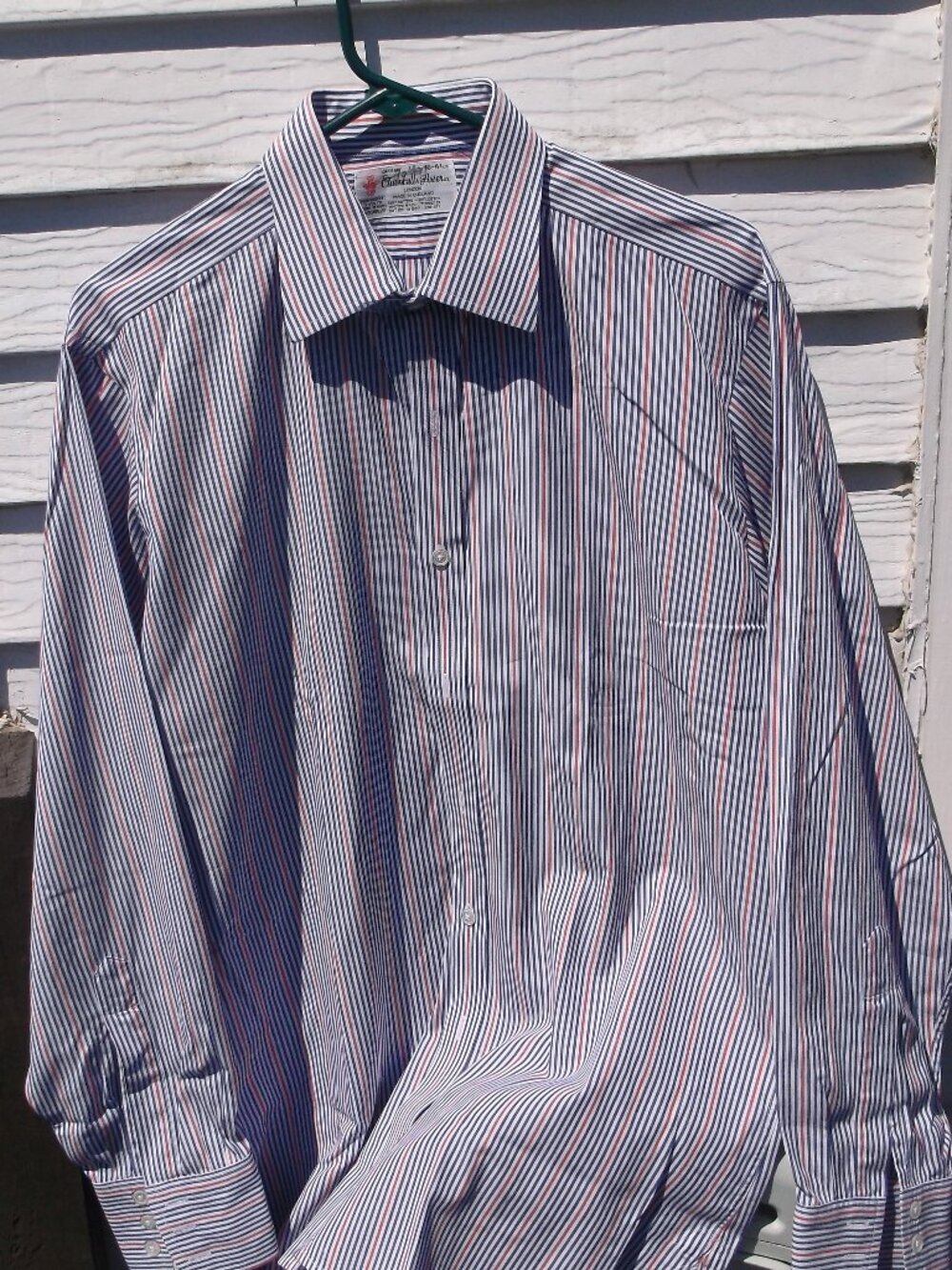 Turnbull & Asser Men’s 16–41 Striped Shirt – Like New – England